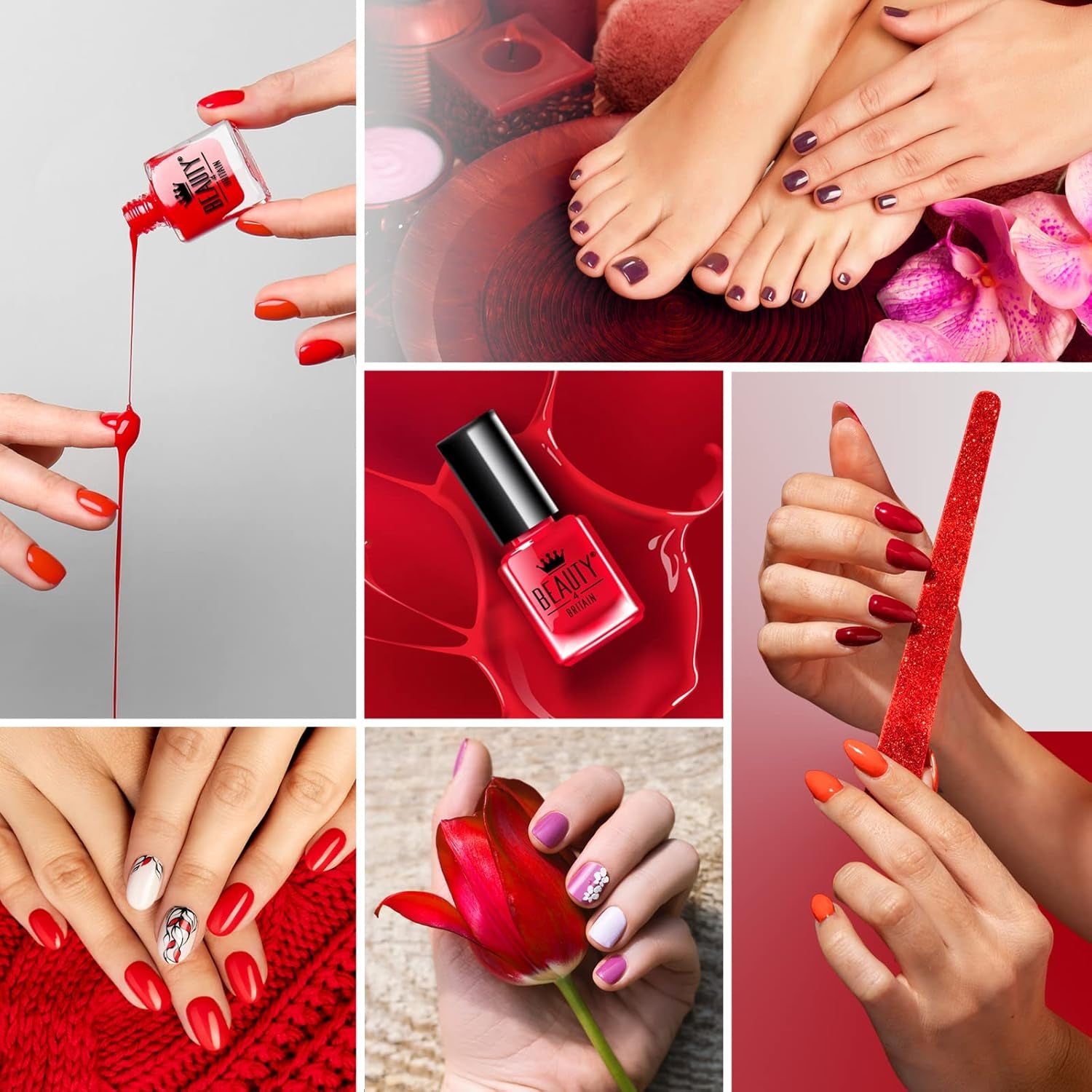 Splash 24 X Nail Polish Varnish Set