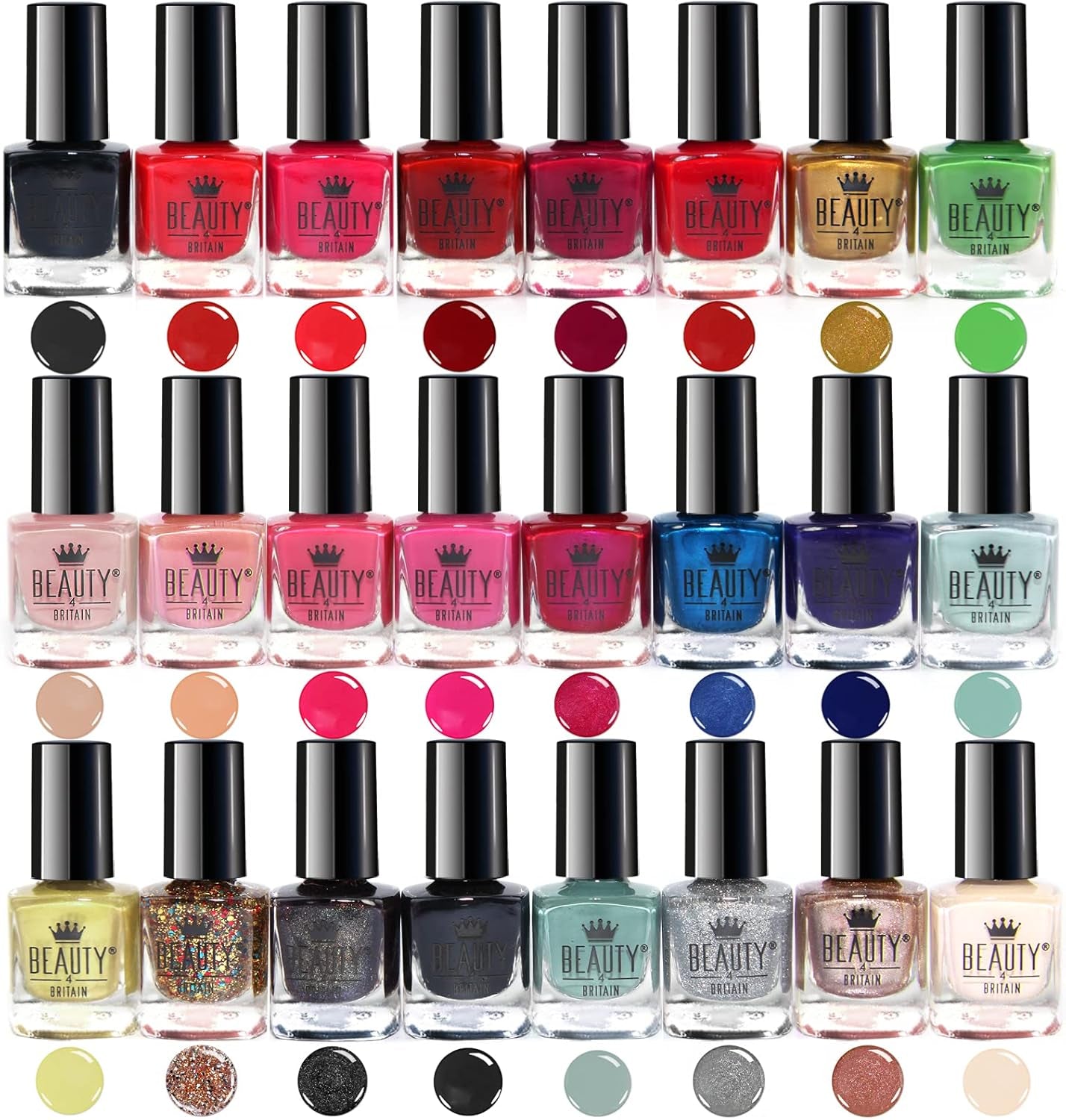 Splash 24 X Nail Polish Varnish Set