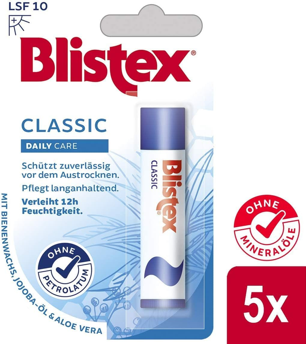 Classic Lip Care, 5 Pack
