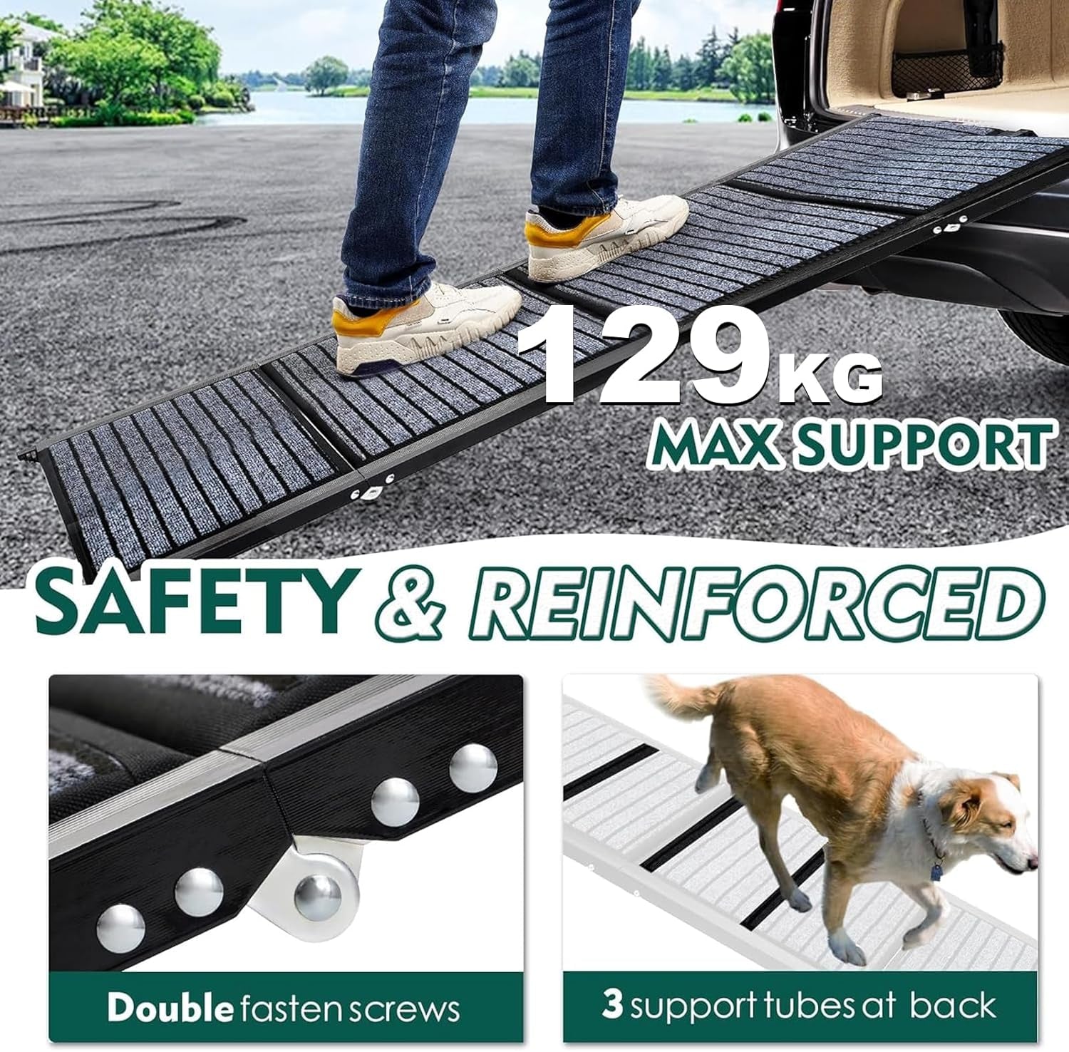 Protable Dog Ramp for Large Dogs