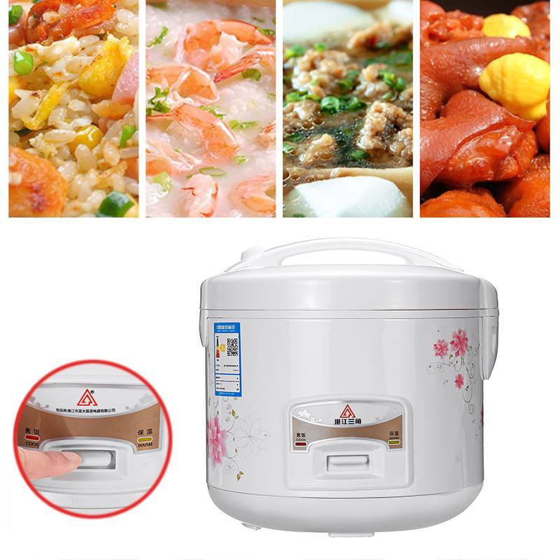 850W 2L/3L/4L/5L Mini Electric Rice Cooker Intelligent Automatic Household Kitchen Cooker Non-Stick Ectric Rice Cooker Steamer