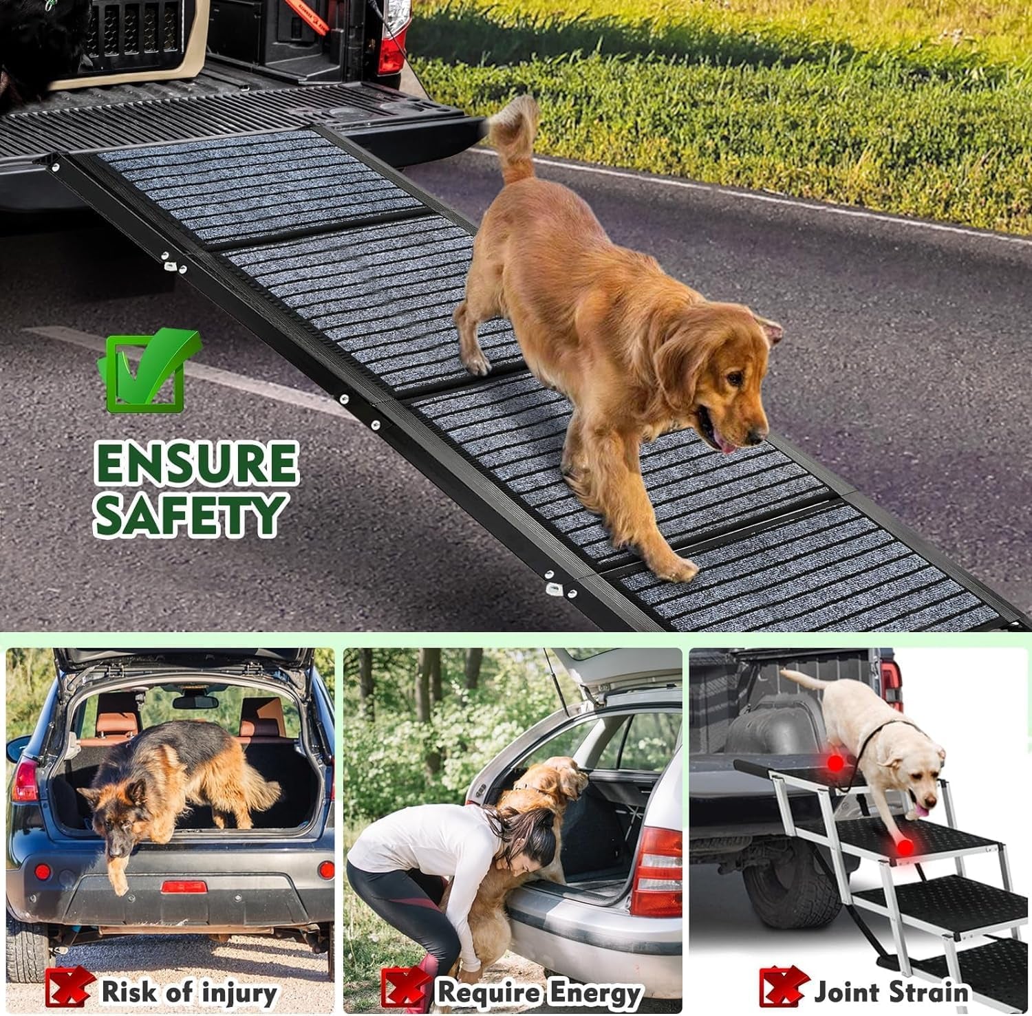 Protable Dog Ramp for Large Dogs